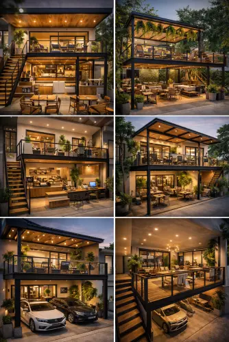 Mezannine Cafe Modern di Bekasi Utara