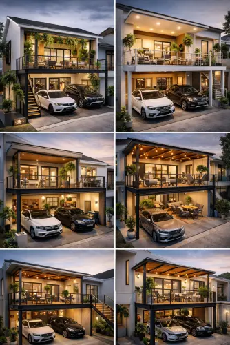 Mezannine Teras Rumah Keren di Bekasi Utara